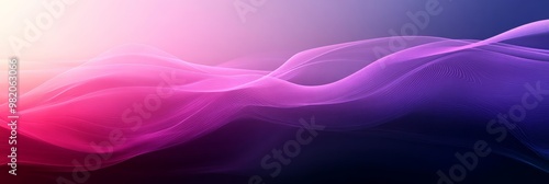 Wallpaper Mural Abstract Background with Flowing Pastel Swirls - Smooth 3D Render with Curves and Waves Torontodigital.ca