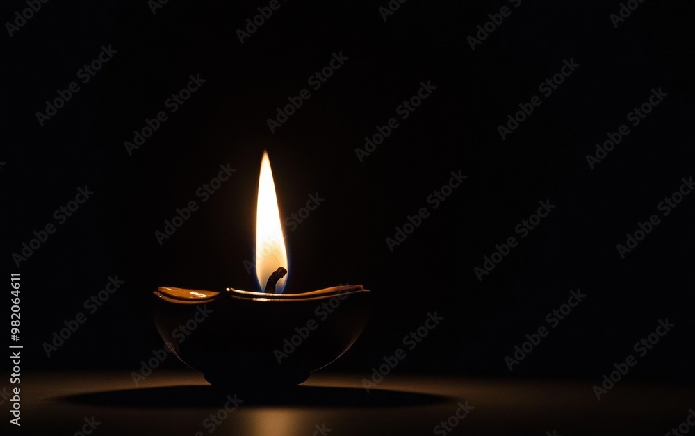 Happy Diwali Diya lamps lit during Diwali, Hindu festival of lights celebration. Diwali diya oil lamps holiday background. Creating a festive and decorative composition Happy Diwali Diya lamps lit during Diwali, Hindu festival of lights celebration. Diwali diya oil lamps holiday background. Creating a festive and decorative composition