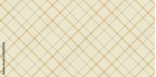 Vector checkered pattern. Tartan, textured seamless twill for flannel shirts, duvet covers, other autumn winter textile mills. Vector Format