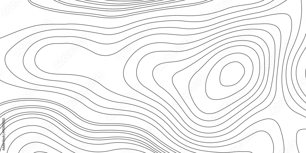 Abstract topographic map contour design with wavy texture and geometric patterns for hiking, camping, and adventure themed graphics background design. Abstract topographic map contour design with wavy texture and geometric patterns for hiking, camping, and adventure themed graphics background design.
