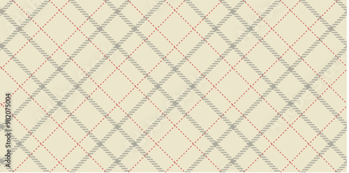 Vector checkered pattern. Tartan, textured seamless twill for flannel shirts, duvet covers, other autumn winter textile mills. Vector Format