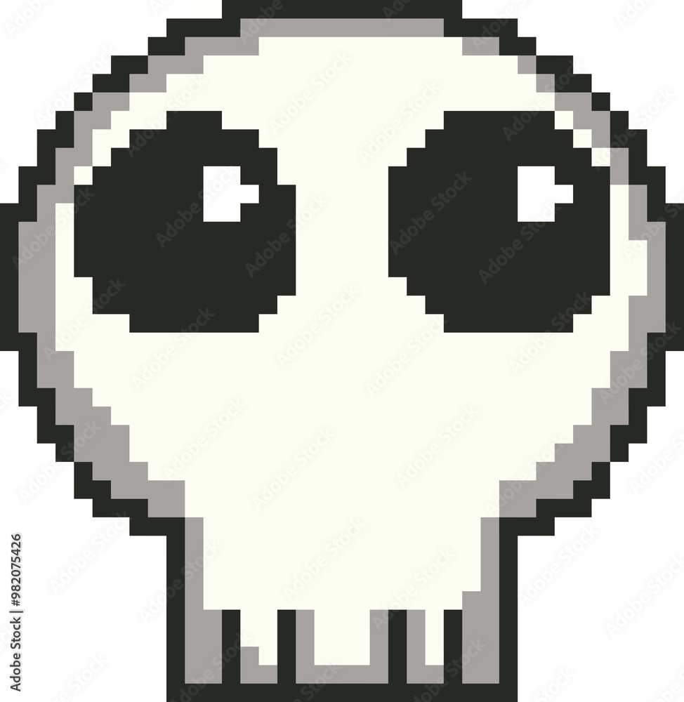 Obraz premium Pixel ghost