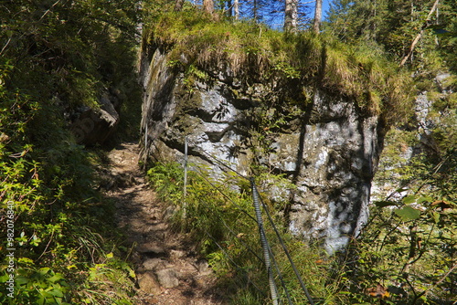 Hiking track in Kaiserklamm, Austria, Europe
 photo