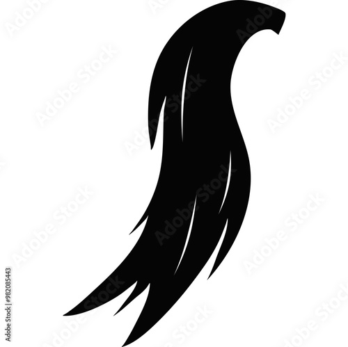 Ponytail Silhouette