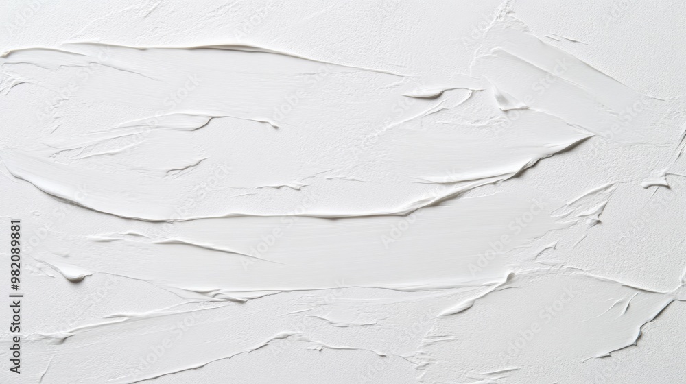 Obraz premium Abstract white texture featuring smooth, layered patterns ideal for backgrounds, art, or design projects.