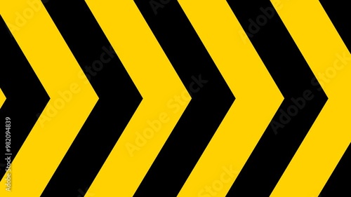 Wallpaper Mural yellow hazard stripes Torontodigital.ca