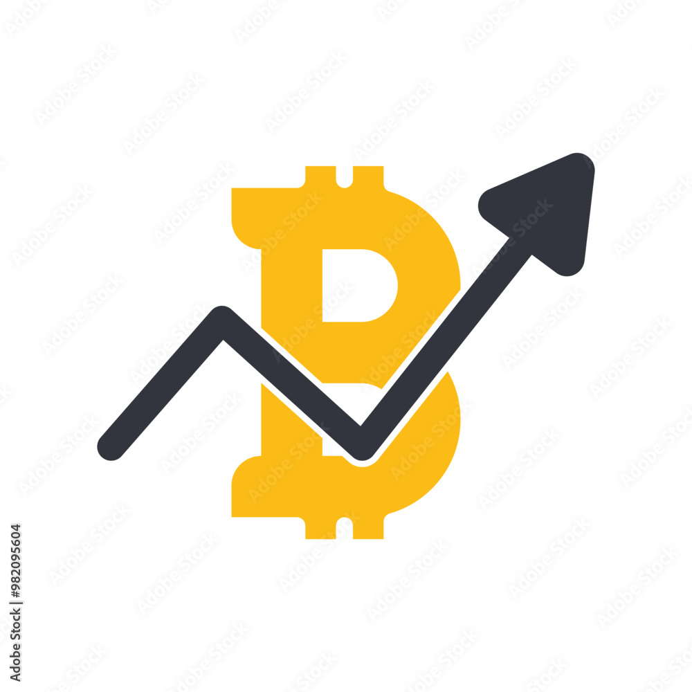 Bitcoin Template Icon Bitcoin Template Icon