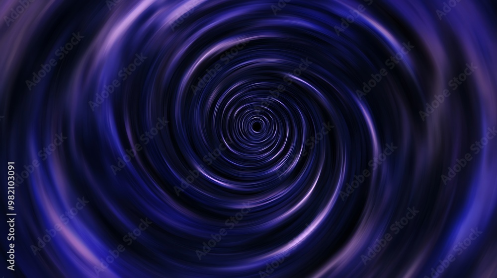 A swirling pattern of deep blues and purples resembling a vortex in space with subtle hints of white light radiating from the center A swirling pattern of deep blues and purples resembling a vortex in space with subtle hints of white light radiating from the center