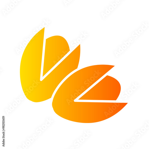 pistachio gradient icon