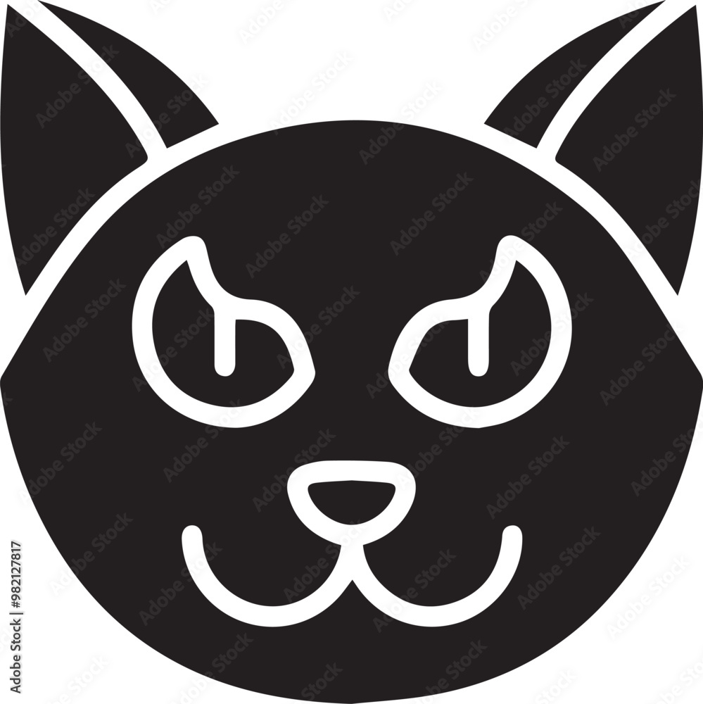 Cat icon symbol vector image illustration Cat icon symbol vector image illustration