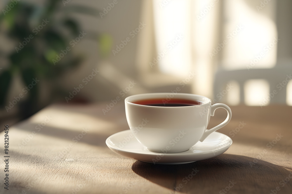 Obraz premium A robust English Breakfast tea with a full-bodied flavor and malty undertones