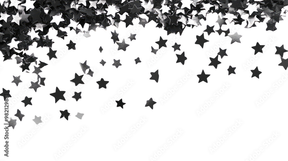 Heart confetti on a white transparent background Heart confetti on a white transparent background