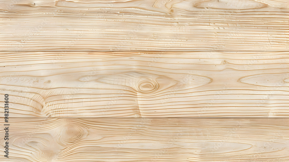 Detailed Closeup of Light Brown Wooden Plank Texture with Visible Grain Patterns Detailed Closeup of Light Brown Wooden Plank Texture with Visible Grain Patterns