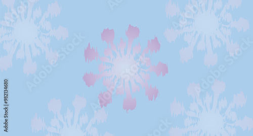 Coronavirus 2019-nCoV. Coronavirus 2019-nCoV outbreak. Virus cells on colorful background.