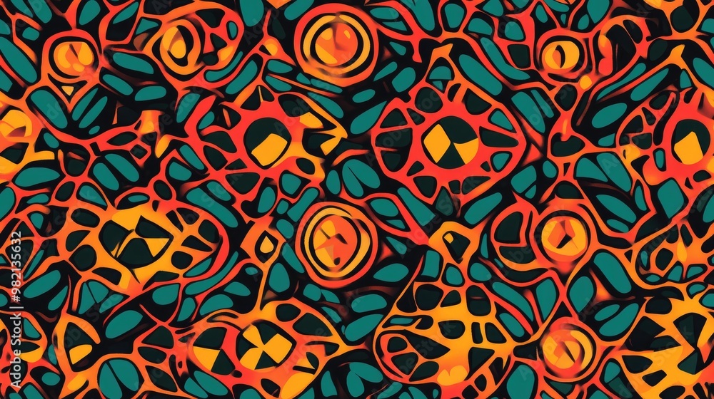 Abstract seamless color pattern digital illustration Abstract seamless color pattern digital illustration