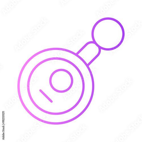 key chain gradient icon