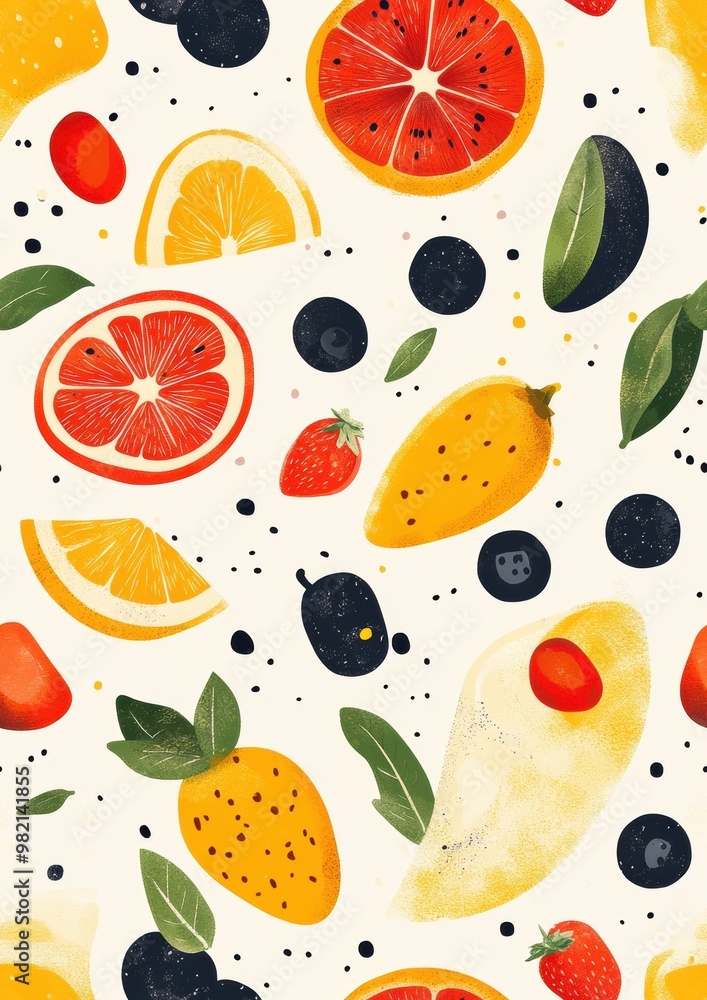 Fruit Pattern. Fruit Pattern.