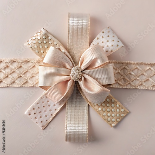 Ribbon Experiment Exploring Textures and Bow Tying Styles
