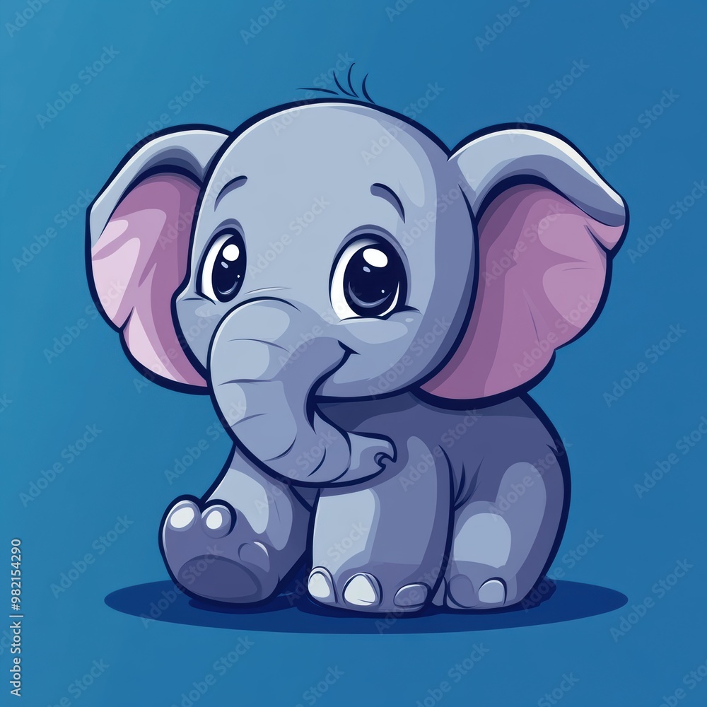 Cute Baby Elephant. Cute Baby Elephant.