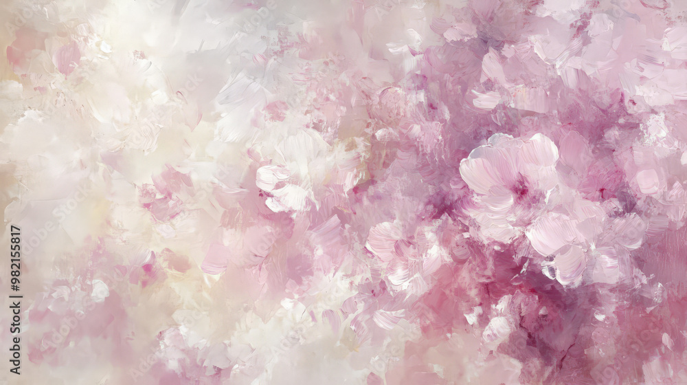 Soft pastel watercolor oil painting in shades of pale pink, cream, and lilac, with delicate brushstrokes creating a dreamy, floral-inspired abstract background. Soft pastel watercolor oil painting in shades of pale pink, cream, and lilac, with delicate brushstrokes creating a dreamy, floral-inspired abstract background.