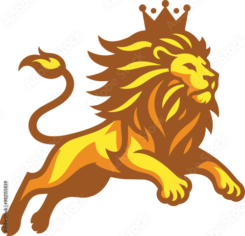Lion Logo Branding Concept