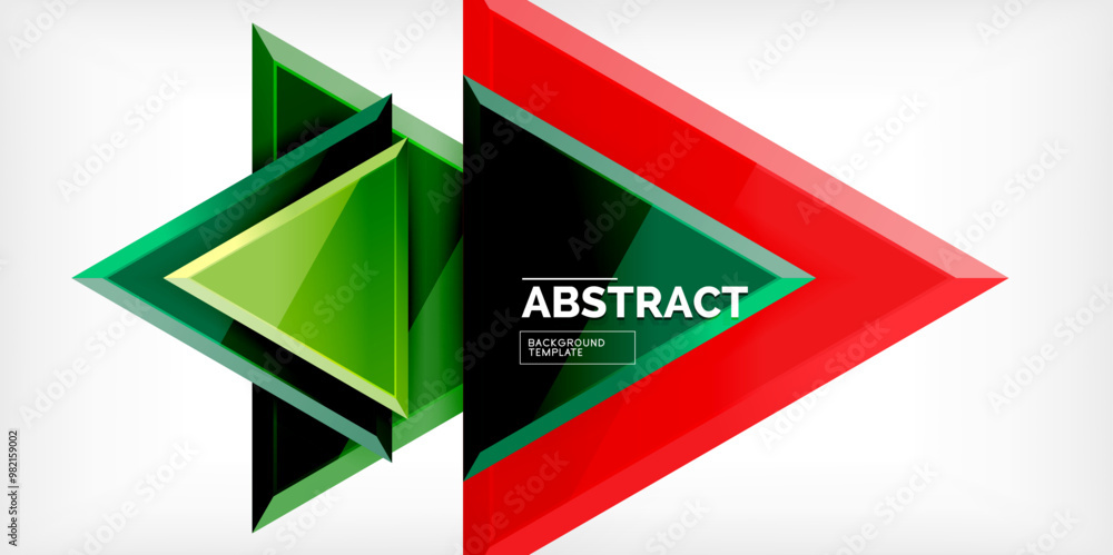 Abstract background - glossy triangles. Vector Illustration For Wallpaper, Banner, Background, Card, Book Illustration, landing page Abstract background - glossy triangles. Vector Illustration For Wallpaper, Banner, Background, Card, Book Illustration, landing page