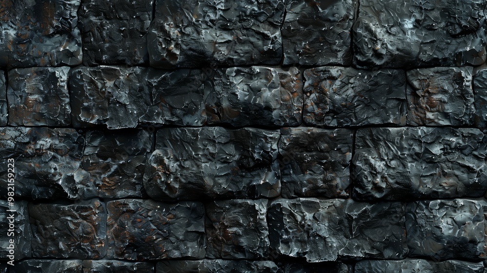 Dark Textured Stone Wall with Rough Surface Background for Architectural Design Dark Textured Stone Wall with Rough Surface Background for Architectural Design