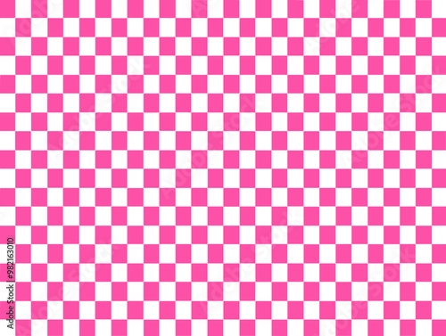 Pink checkerboard pattern svg seamless