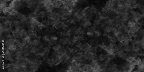 Abstract black fog design with smoke texture overlays. fume overlay design. background with smoke on black and Fog and smoky effect for photos design. Misty fog effect and Isolated black background.