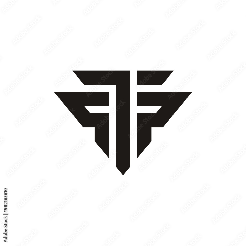 Initial Letter TP PT Logo Template Initial Letter TP PT Logo Template