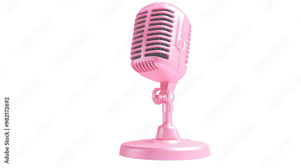 Microphone on a white transparent background Microphone on a white transparent background