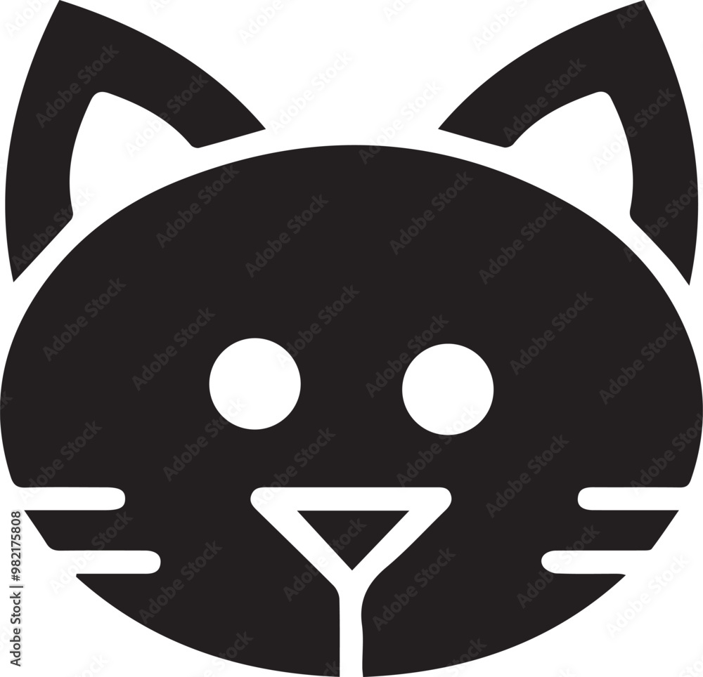 Cat icon symbol vector image illustration Cat icon symbol vector image illustration