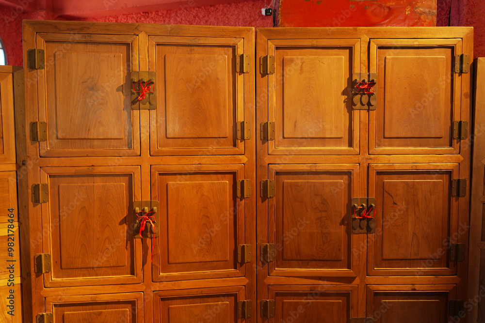 Fototapeta premium Ancient Chinese old furniture