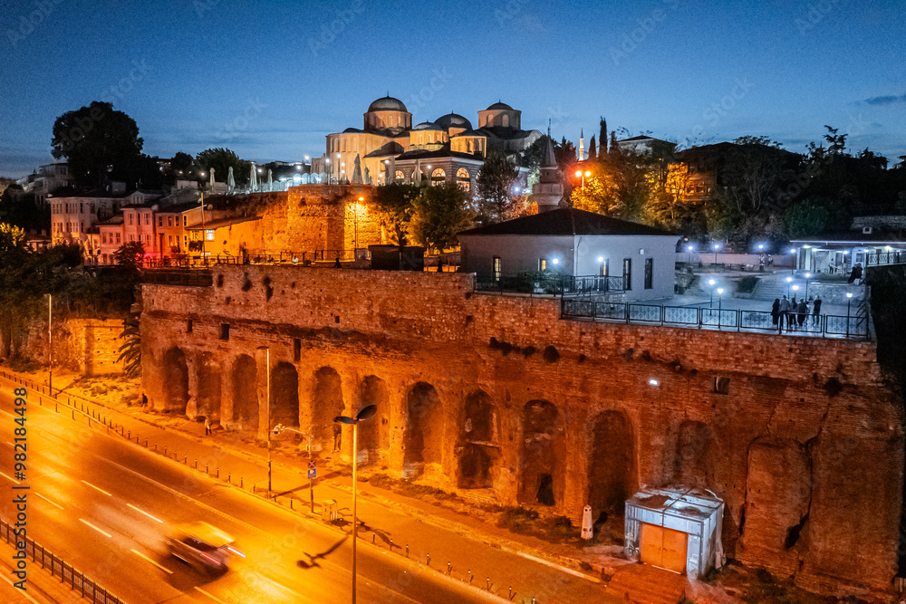 Fototapeta premium Aerial view of İstanbul city, Turkey