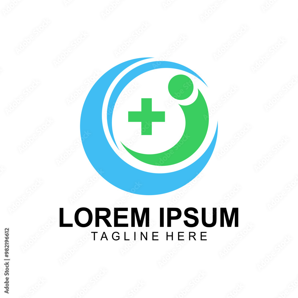 Medical Pharmacy, Health Care Logo Medical Pharmacy, Health Care Logo