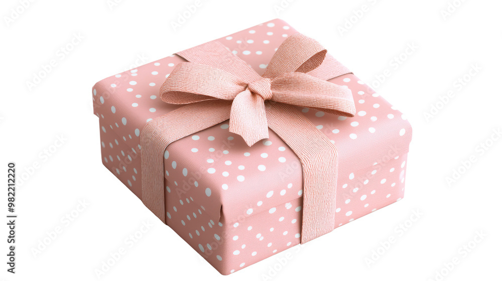 gift box on white transparent background