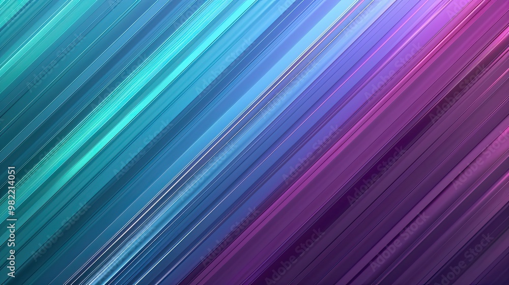 Gradient abstract wallpaper from purple to turquoise with sharp diagonal stripes Gradient abstract wallpaper from purple to turquoise with sharp diagonal stripes