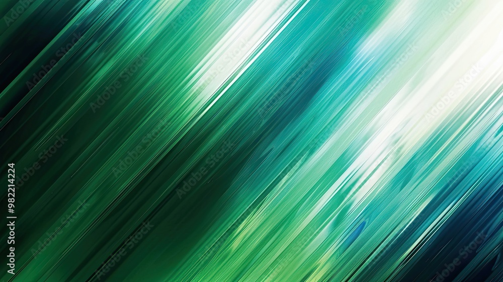 Abstract gradient shifting from emerald green to midnight blue with thick white dynamic stripes Abstract gradient shifting from emerald green to midnight blue with thick white dynamic stripes