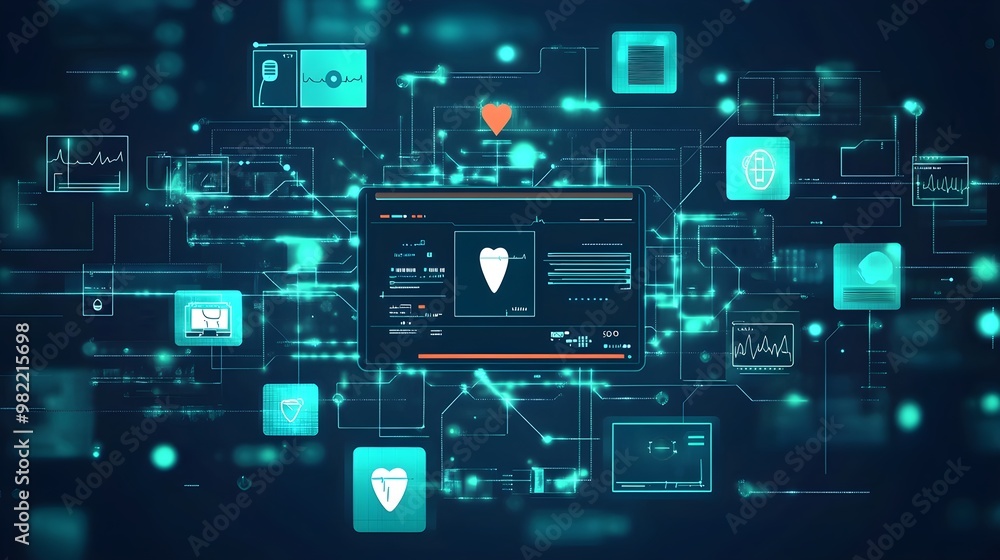 Digital Health Network with Heart Rate Data Digital Health Network with Heart Rate Data
