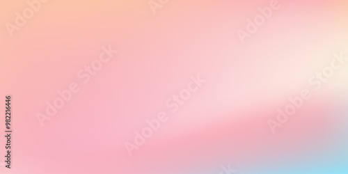 Blurred color gradient background, abstract blue pink grain gradation texture, vector soft peach noise texture blur abstract background