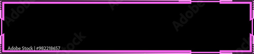 pink twitch overlay cam panel