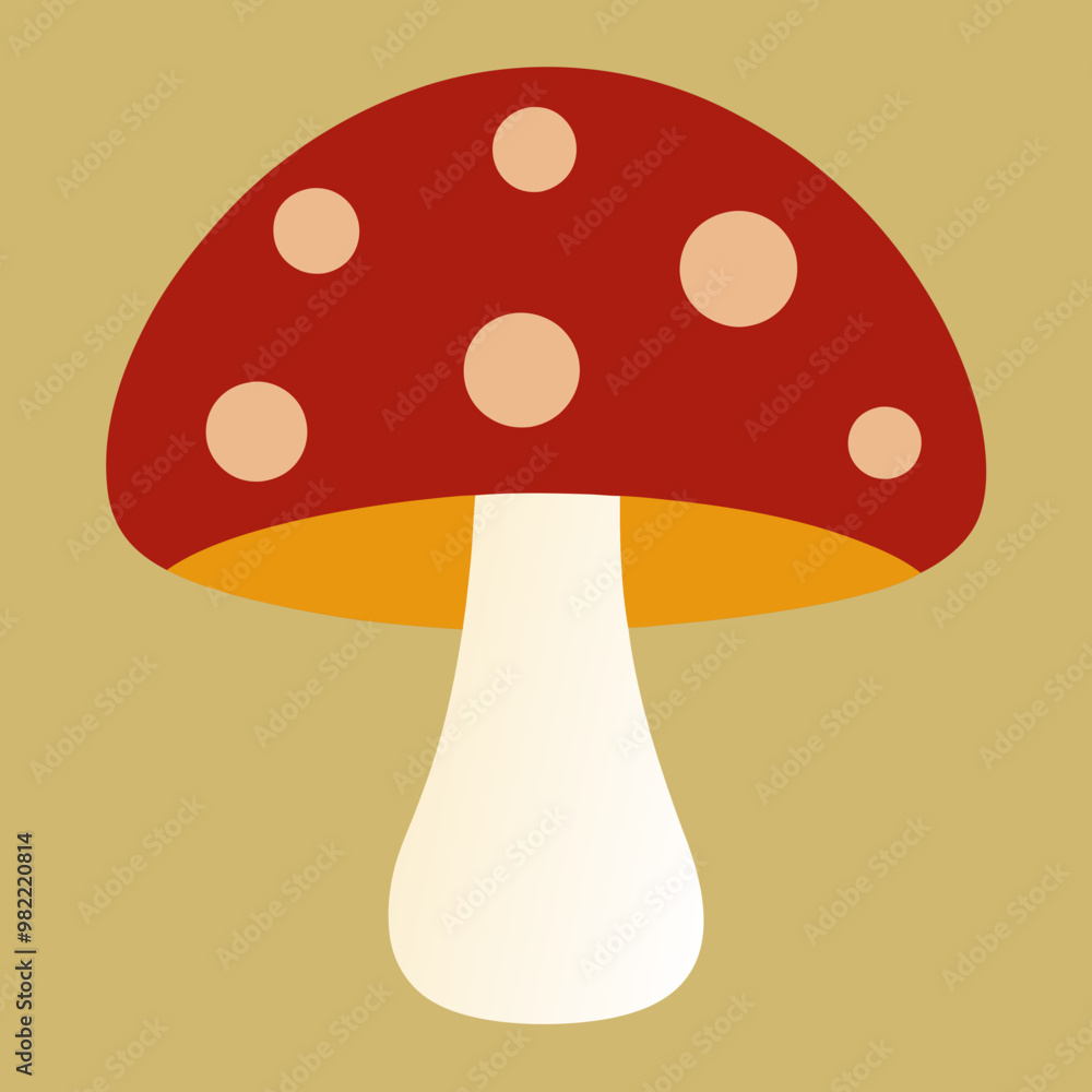 vector illustration of mushroom vector illustration of mushroom