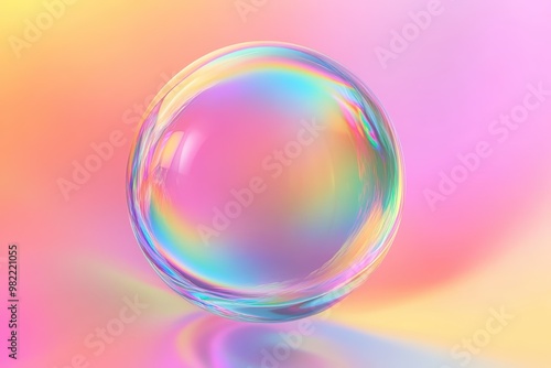 Bubble texture background vector illustration, round and spherical air-filled surface.. Beautiful simple AI generated image