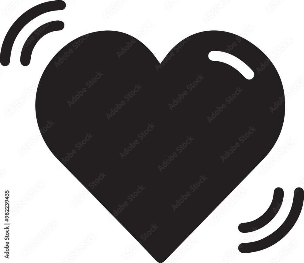 Love icon symbol vector image illustration

