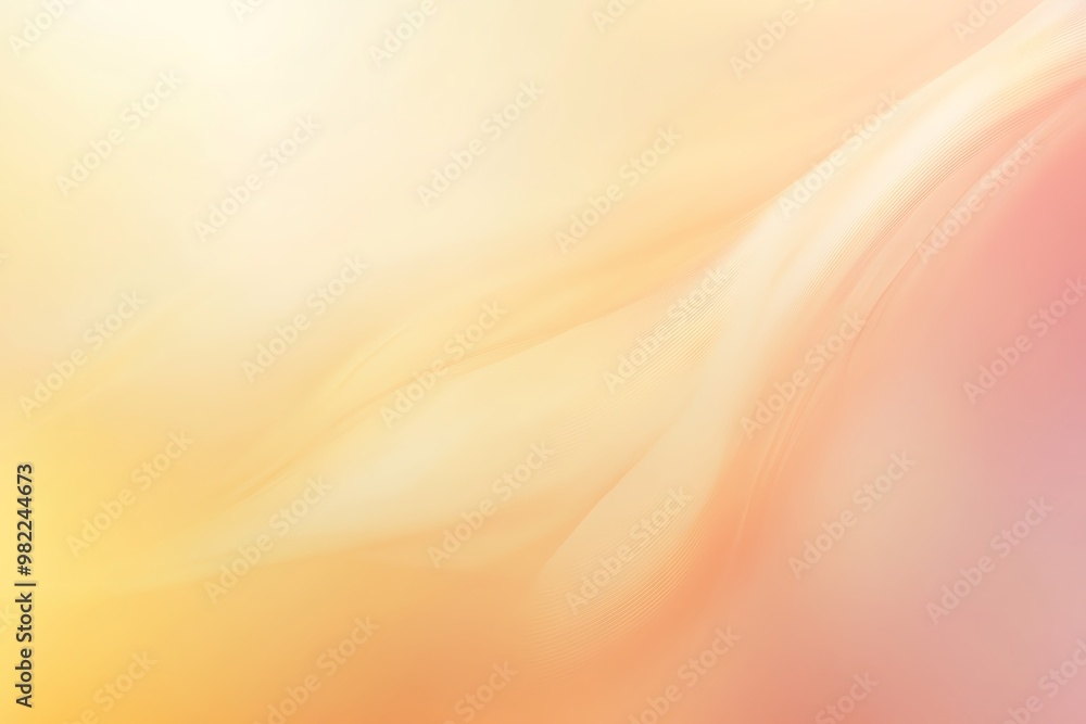 An elegant and soft abstract background with a blend of warm colors merging into a peaceful gradient An elegant and soft abstract background with a blend of warm colors merging into a peaceful gradient