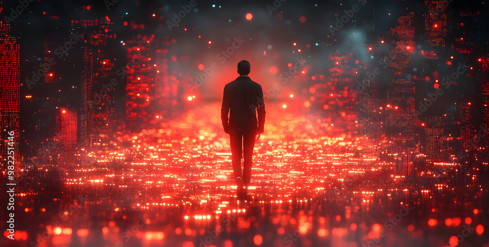 “A Man Walks Through the Middle of an Endless Room Surrounded by Walls”
“A Man Walks Through the Middle of an Endless Room Surrounded by Walls”