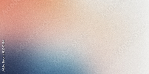 Grainy texture background, featuring with beige orange, grey colors with noise texture effect. Ideal for use as a backdrop, header, poster, banner, cover design 