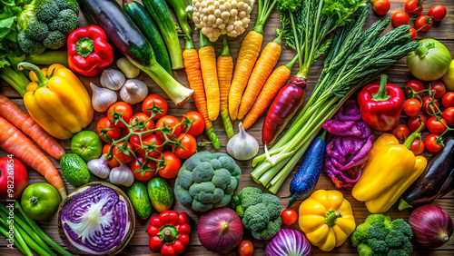 Vibrant vegetables creatively displayed on solid backgrounds for visually stunning stock photos , vegetables