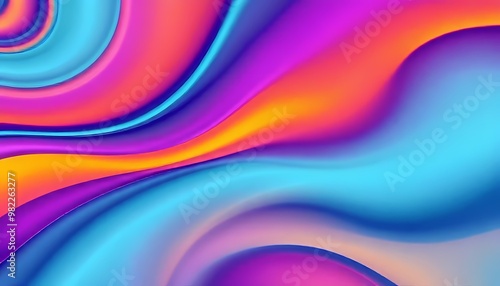 abstract colorful background with waves