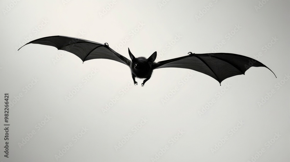 Fototapeta premium bat with white background